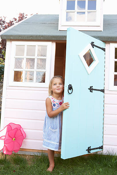 istock Young girl playing outdoors 115039443