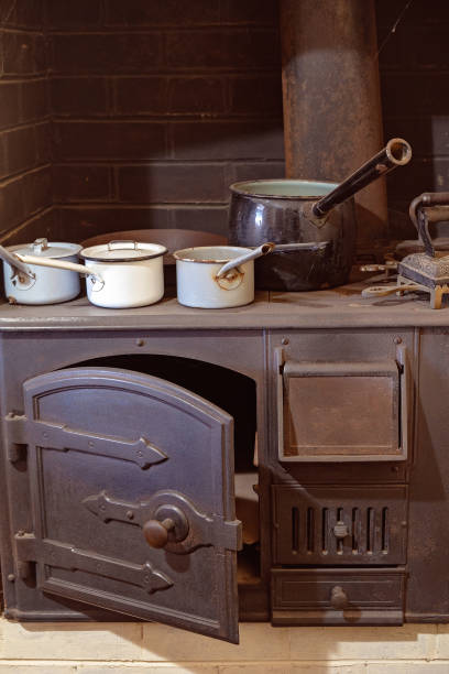 istock Vintage Iron Stove 1150395317