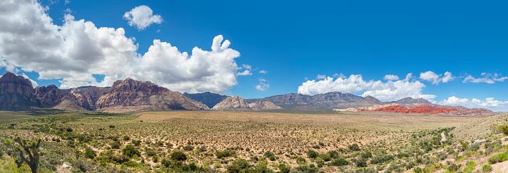 Red Rock Canyon Panoramic in Las Vegas, Nevada