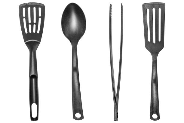 istock A group of cooking tools isolated on white background. 1150400247