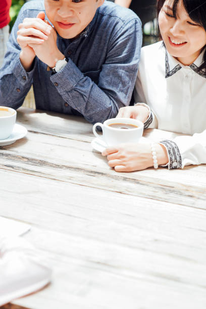 istock Coffee shop's parent-child leisure time 1150406990