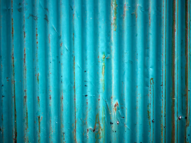 istock Green wall zinc rust, Old zinc texture background, rusty on galvanized metal surface 1150413076