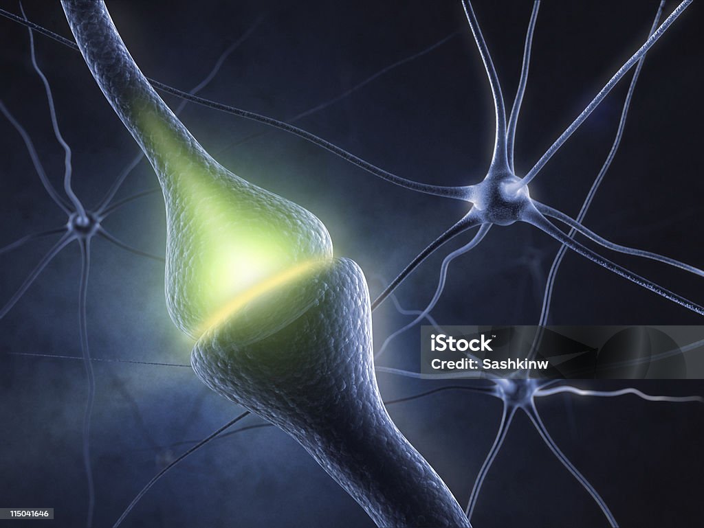 Synapse - Photo de Biologie libre de droits