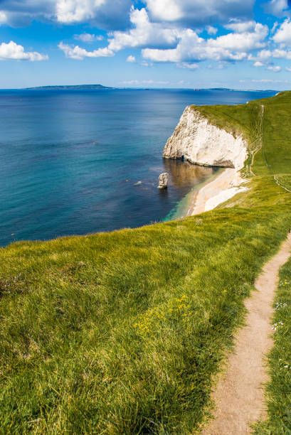 istock Spectacular Dorset  Jurassic Coastline sunny day England 1150417033