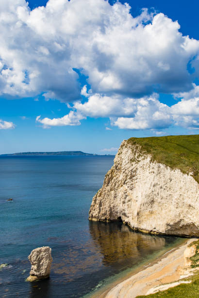 istock Spectacular Dorset  Jurassic Coastline sunny day England 1150418038