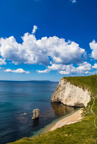 istock Spectacular Dorset  Jurassic Coastline sunny day England 1150418191
