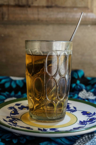 istock a glass of warm tea 1150422377