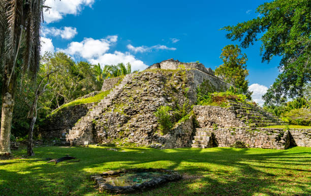 istock Mayan ruins at Kohunlich in Mexico 1150423131