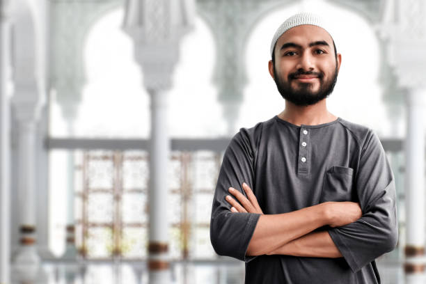 istock Religious muslim man in mosque 1150428775