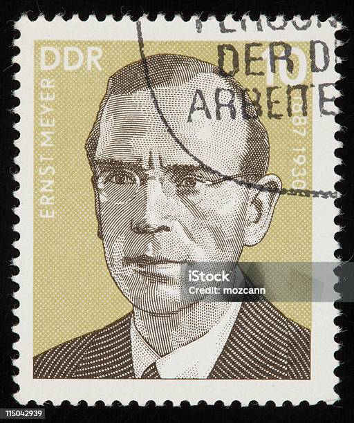 Postage Stamps Stock Photo - Download Image Now - Black Background, Black Color, Cancellation