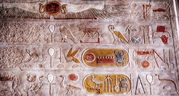 istock hieroglyph in temple of queen hatsepsut 1150432599