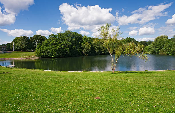 istock Lake in the park, Oslo, Norway. 115043732
