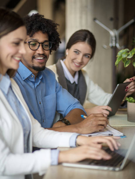 istock Their devices keep them to connected to everything in business. 1150437829