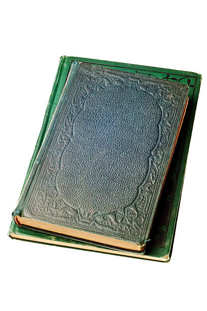istock Antique book from the 1800's isolated on white background 115043812