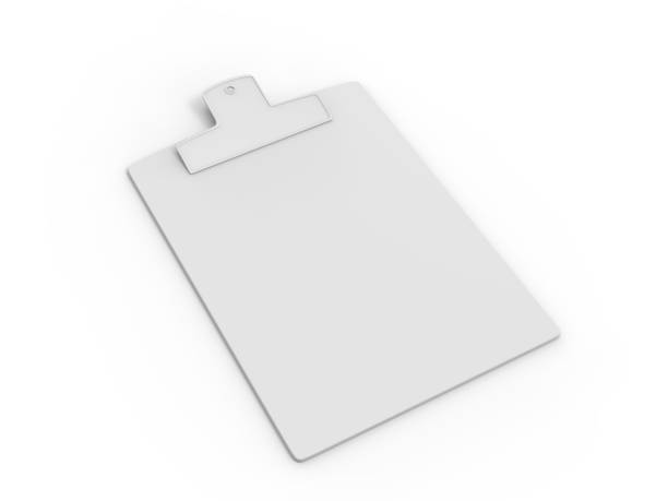 istock Blank Clip Folder Clipboard for Branding and Mock up. 3d render illustration. 1150438621