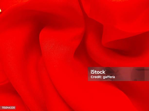 Fundo Vermelho - Fotografias de stock e mais imagens de Abstrato - Abstrato, Algodão, Amarrotado
