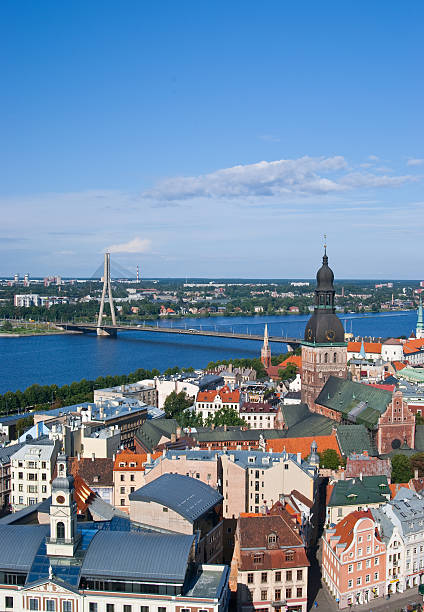 ryga - daugava river zdjęcia i obrazy z banku zdjęć