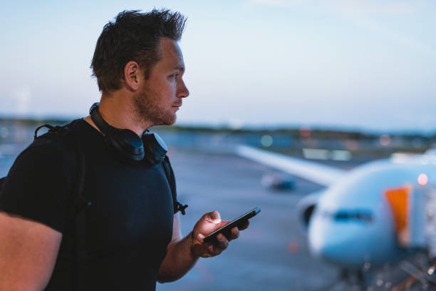 istock Caucasian man traveling 1150446266