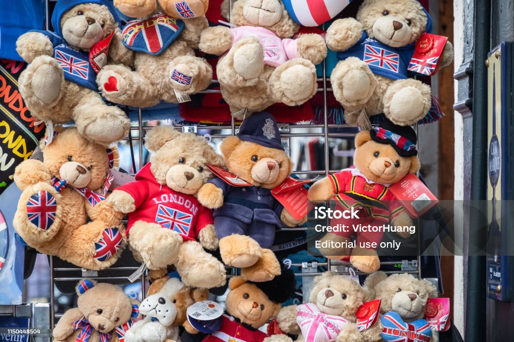 Teddy Bears On Display At Camden Street Market London Stock Photo ...