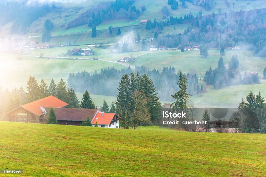 Landscape in Bavaria Bavaria Stock Photo