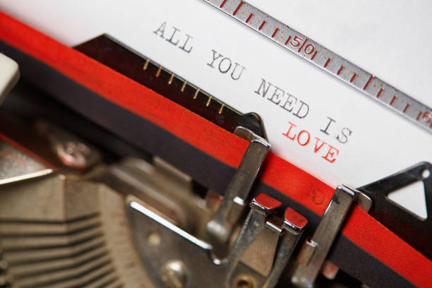 istock All You Need is Love - Typed with an old typewriter 1150454900