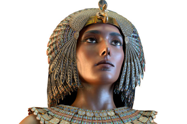 istock Cleopatra Egyptian Queen VII century of Egypt 3D render 1150455667