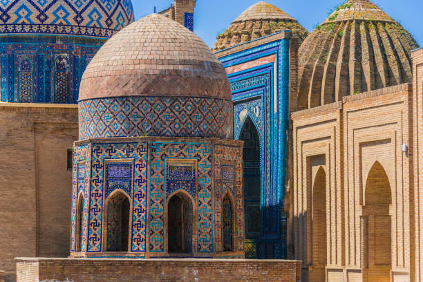 istock Shah-i-Zinda, a necropolis in Samarkand, Uzbekistan 1150460990