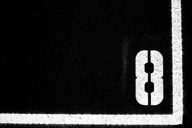 istock Panted Number on Asphalt 1150461119