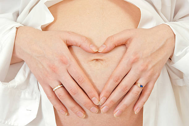 istock Pregnant heart 115046158
