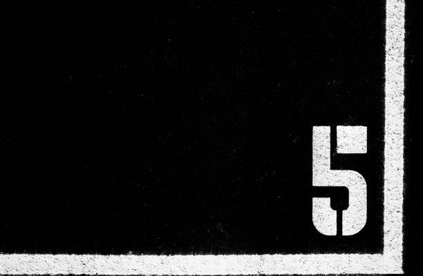 istock Panted Number on Asphalt 1150461635