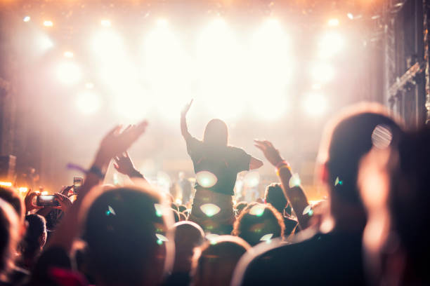 istock People at music concert. 1150464779