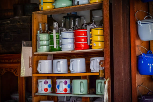 istock Colorful coffee cups 1150466905