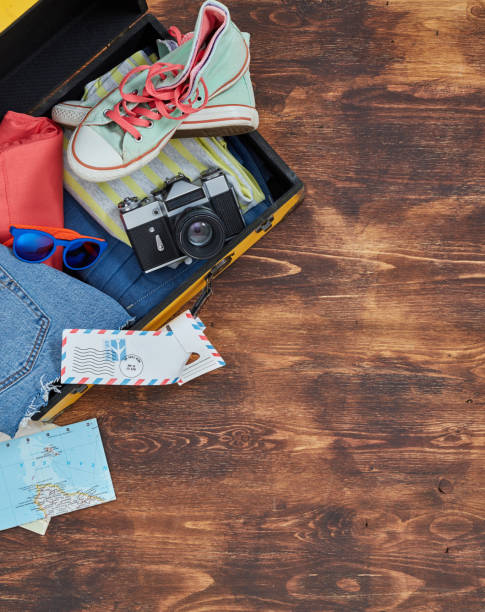 istock Road trip luggage preparation 1150472054