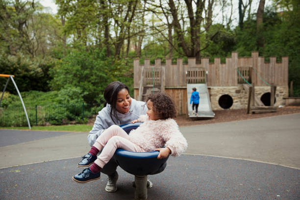 istock Young Girl Playing With her Mother 1150475467