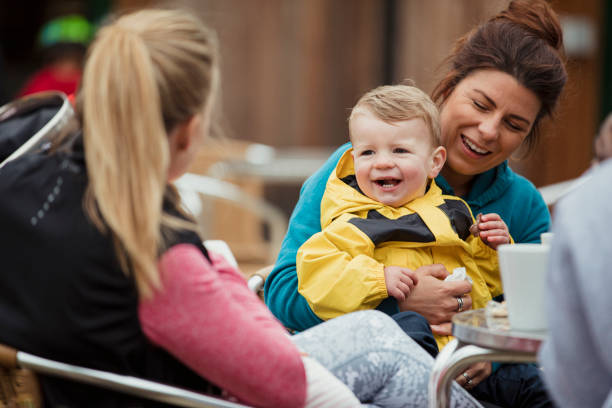 istock Happy Baby Boy Laughing With Mum 1150479592