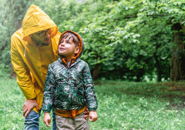 istock Father and son spending afternoon in the park 1150482527