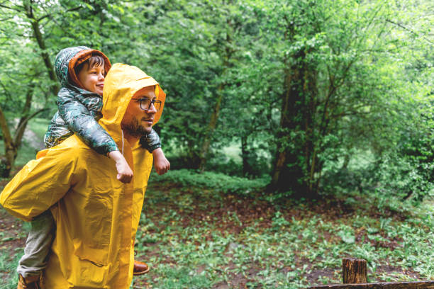 istock Father and son spending day in nature 1150482893