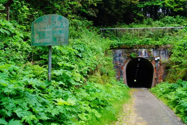 Image of nanny dake tunnel. Shooting Location: Niigata Prefecture