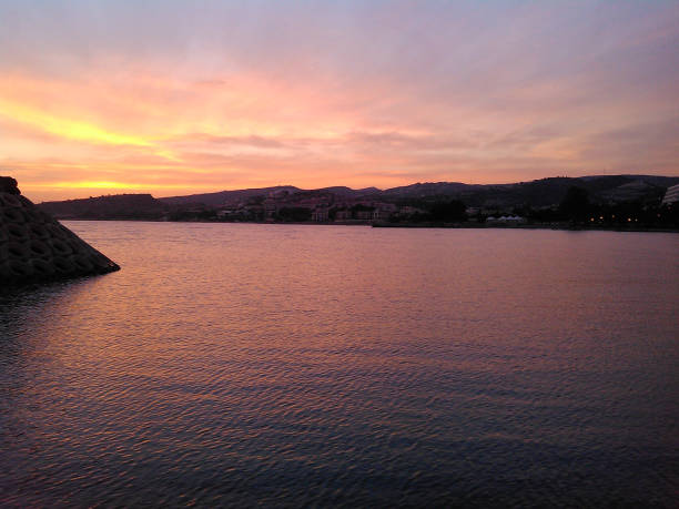 istock The beautiful sunset natural sea landscape 1150489022
