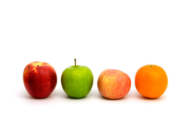 istock Isolated fruits, white background 1150492090