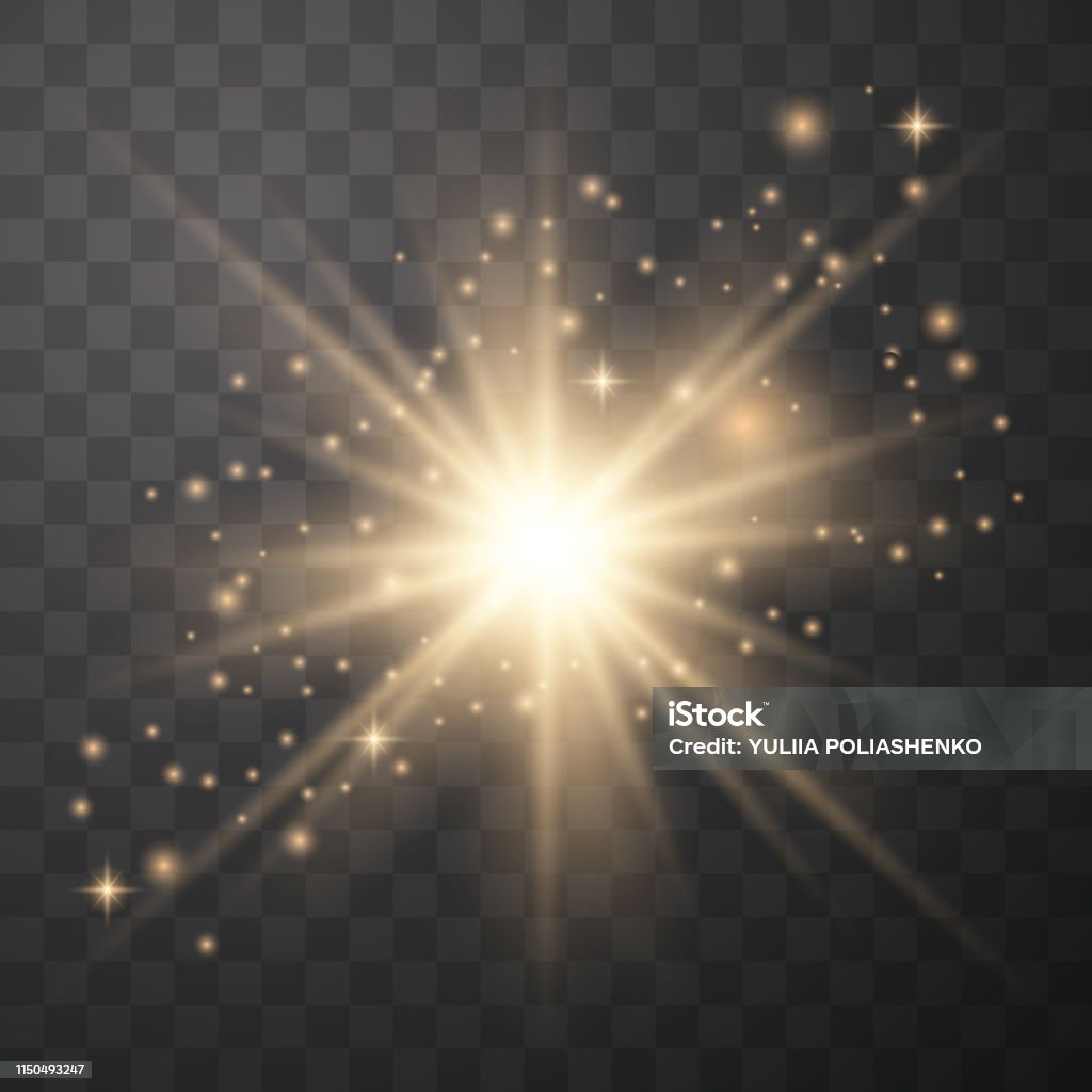 Star Exploding Vector Image Vector Sparkle Star Explosion With Rays Stock Illustration - Download ...