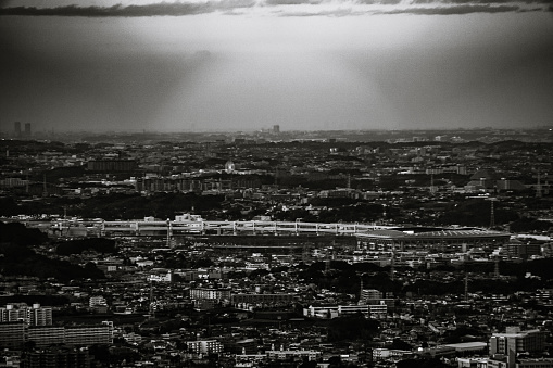 Paris, France - cityscape with Eiffel Tower. UNESCO World Heritage Site.