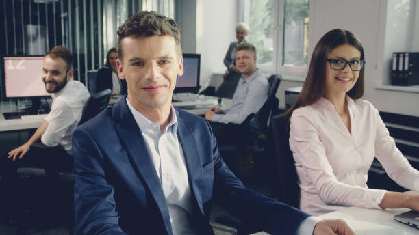istock Man at work. Businessman's portrait 1150495993