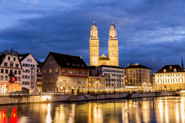 istock Evening in Zurich, Switzerland 1150504521