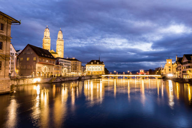 istock Evening in Zurich, Switzerland 1150504894
