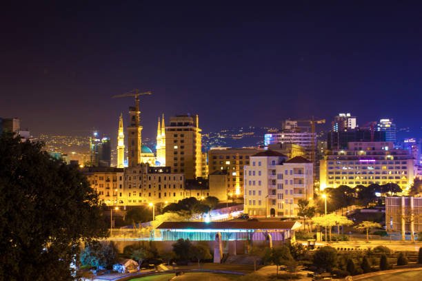 istock Night view of Tripoli, Lebanon 1150505679