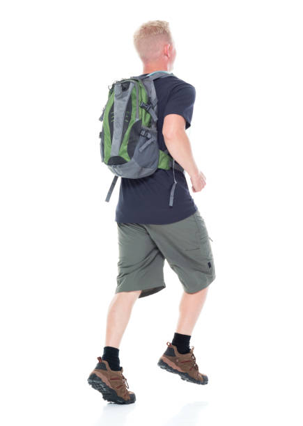 Attractive young male hiker