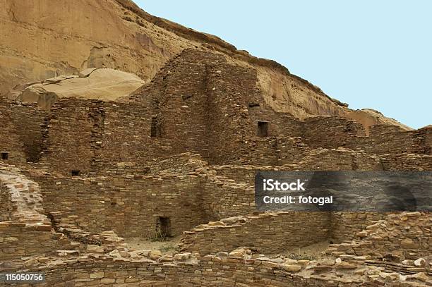 Pueblo Bonito Chaco Canyon Stock Photo - Download Image Now - Abandoned, American Culture, Anasazi Culture