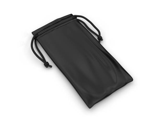 istock Blank Drawstring Pouch For Branding And Mock Up. 3d Render Illustration. 1150507946