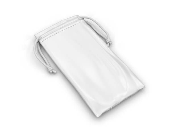 istock Blank Drawstring Pouch For Branding And Mock Up. 3d Render Illustration. 1150507958